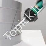 Karšto oro plastiko suvirintojas 1600 W su 14 priedų (PVC, TPO, vinilas) - Image 2