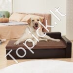 Minkšta odinė sofa šunims ir katėms 101 x 58,5 x 33,5 cm iki 50 kg - Image 7