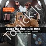 Automobilio sėdynės užvalkalas šunims 132x63 cm - Image 6