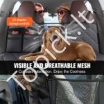 Automobilio sėdynės užvalkalas šunims 137x61 cm - Image 8