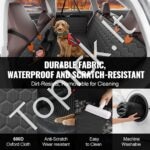 Automobilinės sėdynės užvalkalas šunims 137x65 cm - Image 9