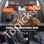 Automobilio sėdynės užvalkalas šunims 145,8 x 77 cm - Image 8