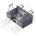 Automobilio sėdynės užvalkalas šunims 145,8 x 77 cm - Image 3