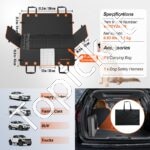 Automobilio sėdynės užvalkalas šunims  130x70 cm - Image 7