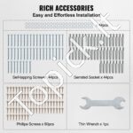 10 vnt. 4x4 stulpų bazės laikiklių, 91x91 mm, matinis juodas. - Image 5