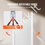 Sieninės naminių gyvūnėlių durelės su užraktu, 3 magnetai, metalinis rėmas, mažos. - Image 6