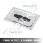 20 L skaitmeninis ultragarsinis valytuvas su šildytuvu ir laikmačiu, 40kHz. - Image 5