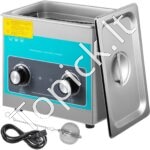 3 L ultragarsinis valytuvas su šildytuvu ir laikmačiu, juvelyrinių dirbinių, laikrodžių, žiedų, dantų ir stiklo valymui - Image 2