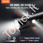 Endoskopas, 11,4 cm IPS ekranas, 1080P, 8 lemputės, 2860 mAh baterija, vandeniui atsparus - Image 9