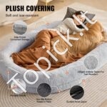 Žmogaus dydžio šuns lova/guolis 1825x1220x254mm - Image 3