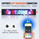 68 × 12 cm programuojamas P6 Full Color LED ženklas - Image 6