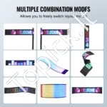 68 × 12 cm programuojamas P6 Full Color LED ženklas - Image 5