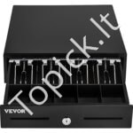 Kasos stalčius 33 cm, 2 atrakinimo būdai, su dėklu ir raktais. - Image 2