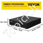 Kasos stalčius 40,6 cm, 2 atrakinimo būdai, su raktais. - Image 4