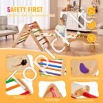 5 in1  Pikler rinkinys Montessori laipiojimo žaislai mažyliams - Image 4