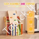 5 in1  Pikler rinkinys Montessori laipiojimo žaislai mažyliams - Image 6