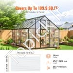 Polikarbonato šiltnamio plokštės 1210 x 605 x 4 mm 14 vnt - Image 6