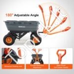 Sodo vežimėlis karutis iki 700 kg - Image 7