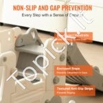 Čiuožykla su laipiojimo kopėčiomis ir autobusų nameliu 1960x540x615mm - Image 3