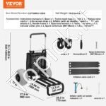 Paplūdimio vežimėlis su dideliais ratais smėliui  685–1135 mm - Image 6