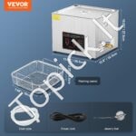 15L ultragarsinis valytuvas su šildytuvo laikmačiu ir krepšeliu - Image 7