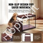 Gyvūnų dviaukštė lova 1245x500x660mm - Image 5