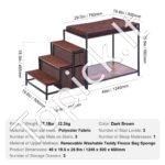 Gyvūnų dviaukštė lova 1245x500x660mm - Image 7