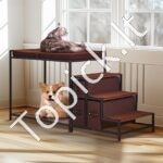 Gyvūnų dviaukštė lova 1245x500x660mm - Image 8