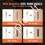 4 modelių grąžtų rinkinys medienai - Image 3