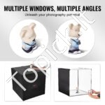 Fotodėžė 100x100x100cm  80W  5600K 210LED - Image 3