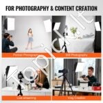 Softbox apšvietimo rinkinys 400x400mm 3000-6500K - Image 6