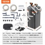 Žuvų akvariumo filtras 2000 L/h 20w - Image 3
