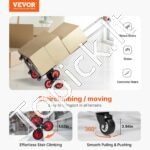 Laipiojimo laiptais sulankstomas rankinis vežimas 118 kg - Image 2