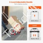 Laipiojimo laiptais sulankstomas rankinis vežimas 118 kg - Image 4