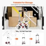 Laipiojimo laiptais sulankstomas rankinis vežimas 118 kg - Image 5