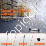 Magnetinis šlavimo įrenginys su ratukais, 38,1 cm, 3,63 kg talpos rankena - Image 5