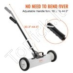 20,4 kg riedantis magnetinis šlavėjas, 46 cm su teleskopine rankena - Image 8