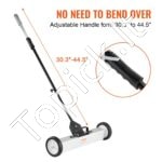 22,7 kg magnetinis šlavėjas, 61 cm su teleskopine rankena - Image 5