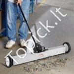 25 kg riedantis magnetinis šlavėjas, 61 cm su teleskopine rankena - Image 3