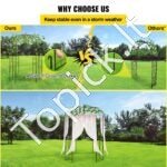 Paukščių narvo formos sodo pavėsinė 2,4 m-1,6 m - Image 4