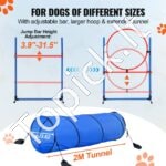 Šunų vikrumo mokymų įranga 5 vnt - Image 3