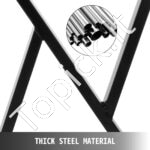 Juodos metalinės stalo kojos 61 cm 1 vnt - Image 11