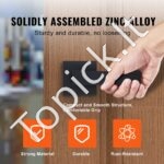 2 vnt. kvadratinių durų rankenų, matinė juoda, nesisukanti. - Image 8