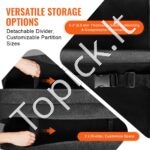 Teleskopo dėklas 1040 mm, daugiafunkcinis smūgius sugeriantis laikymo krepšys. - Image 6