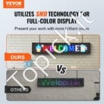 99 × 19 cm programuojamas P10 Full Color LED ženklas - Image 9