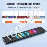 99 × 19 cm programuojamas P10 Full Color LED ženklas - Image 5