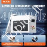 10L ultragarsinis valytuvas su šildytuvo laikmačiu ir krepšeliu - Image 2