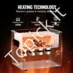 10L ultragarsinis valytuvas su šildytuvo laikmačiu ir krepšeliu - Image 3