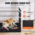 Šunų tvora su grindų kilimėliu 61x91cm - Image 5