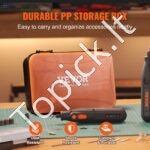 357 vnt. rotacinių įrankių priedai, 3,2 mm kotas - Image 6